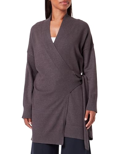 baradello Kardigan damski 39725034-BA01, ciemnoszary melanż, XL/XXL, ciemnoszary melan?, XL-XXL