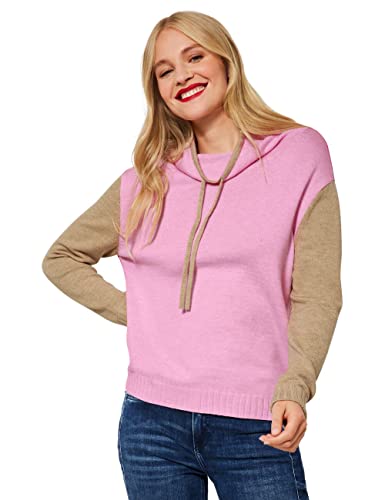 Street One Damski sweter z dzianiny (5 sztuk), Buff Sand Melange, 42