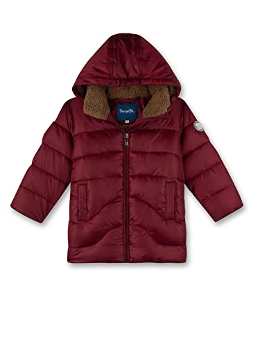Sanetta Dziewczęcy płaszcz outdoorowy, Red Plum, 104 cm