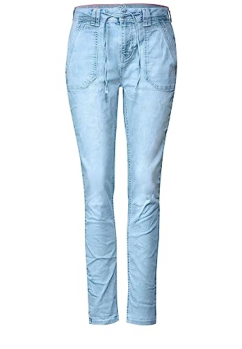 Street One Damskie spodnie jeansowe Loose, Heavy Random Bleach, 31W / 28L