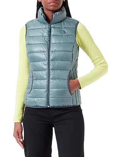 Q/S by s.Oliver Damska kamizelka outdoorowa, Niebieski zielony, XS