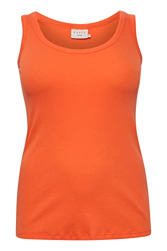 Kaffe Curve Kccarina Tank Top Koszula Damska, Vermillion pomarańczowy, M/du?y rozmiar