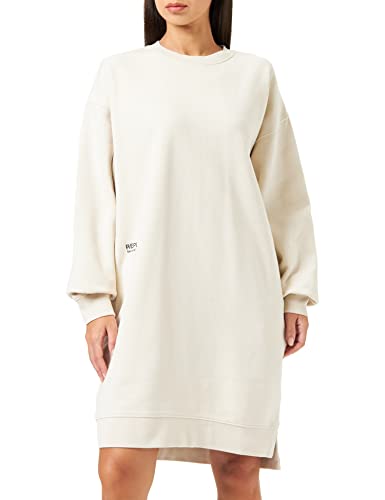 Replay Damska sukienka na co dzień, 412 Wool White, XL