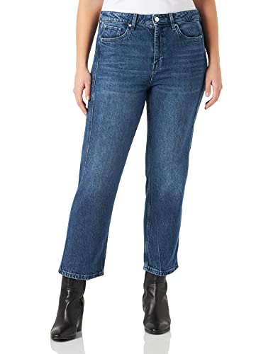 s.Oliver Damskie spodnie jeansowe 7/8, niebieski, 46