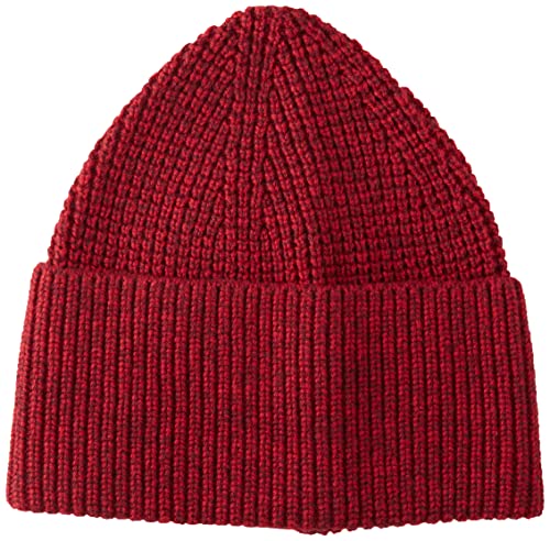 United Colors of Benetton Męska czapka z dzianiny 1335ua006 zestaw akcesoriów zimowych, czerwona 409, L