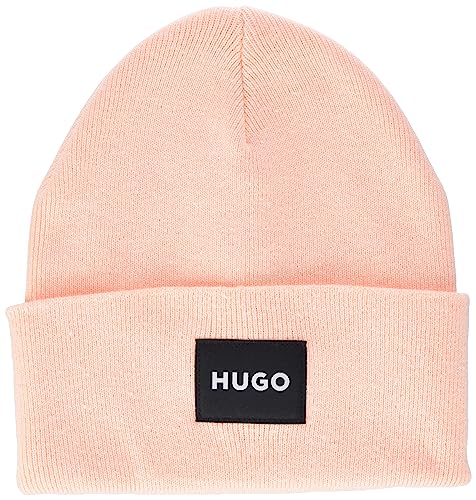 HUGO Czapka męska Xevon Beanie, Light/Pastel Red630, jeden rozmiar
