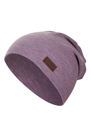 Sterntaler Dziewczęca czapka beanie melanż, bez, 53 cm