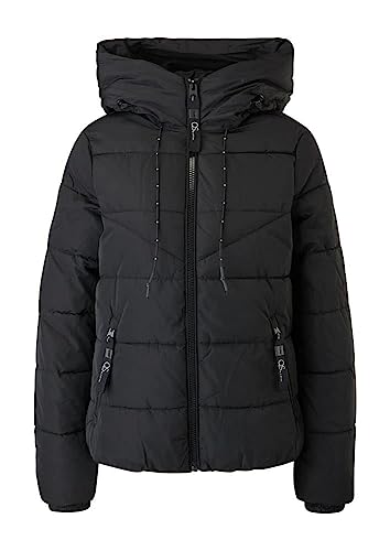 Q/S designed by - s.Oliver kurtka damska długi rękaw, czarny, S