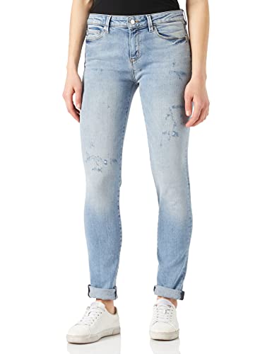 Love Moschino Damskie spodnie skinny z 5 kieszeniami, dżinsy, denim, 26