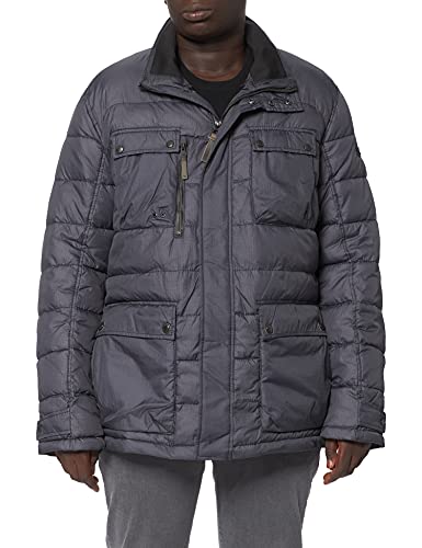 camel active Męski 4202206E43 płaszcz/kurtka, granatowy, 98