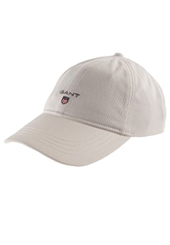 GANT Damska czapka z daszkiem Twill, biały, jeden rozmiar
