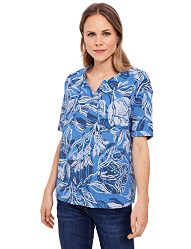 Cecil bluzka lniana, Marina Blue, L
