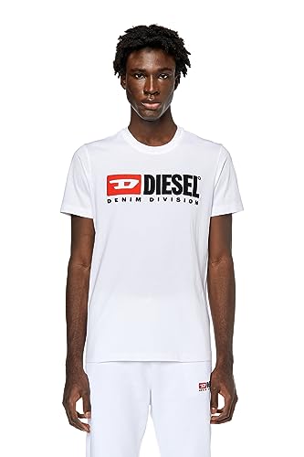 Diesel Koszula męska T-DIEGOR-DIV Koszula Bright White 3XL, Jasny biały, 3XL