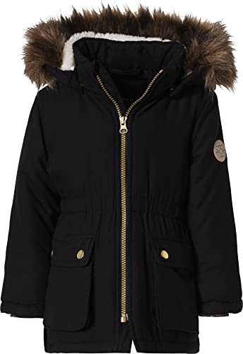 NAME IT Nmfmabe parka dla dziewcząt Pb Camp Anorak, czarny, 80 cm
