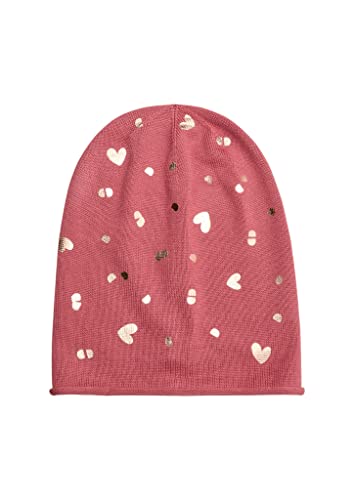 s.Oliver Junior Girl's 403.12.208.25.272.2117259 czapka, ciemny czerwony floral pr, 47