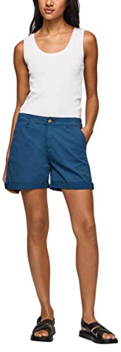 Pepe Jeans Spodenki damskie Junie, Niebieski (Ocean), 24W