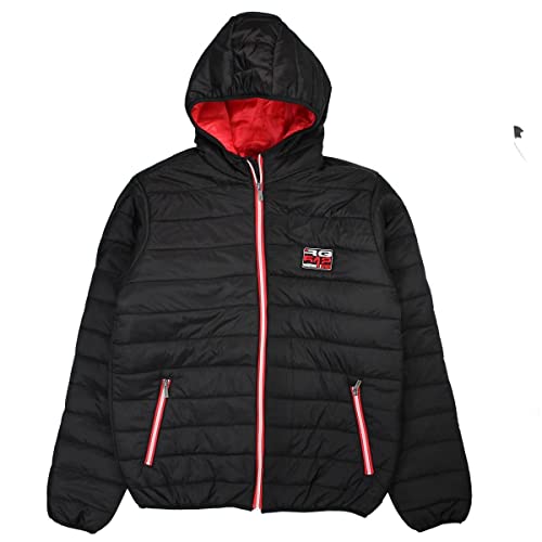 RG 512 - Parka męska z czarnym logo, czarny, XL
