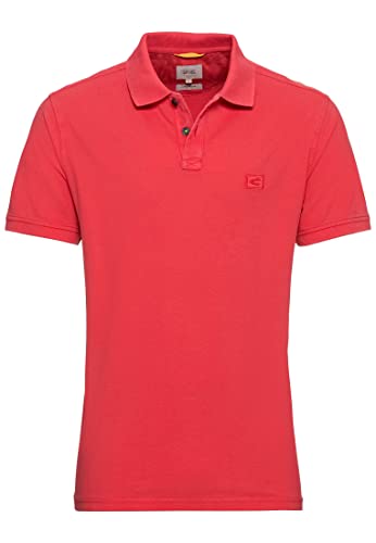 camel active Męski t-shirt 409965/1P00, Berry Red, XL, czerwony (berry red), XL