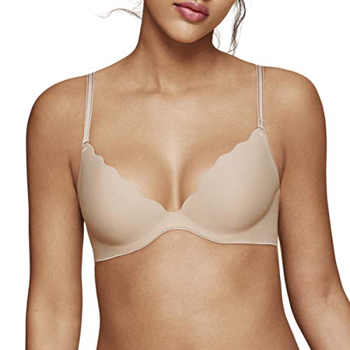 b.tempt'd Damski biustonosz push-up B.wow'd, Au Natural, 70B