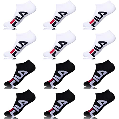 FILA Skarpety męskie (12 sztuk), Multicolore, 39-42 EU