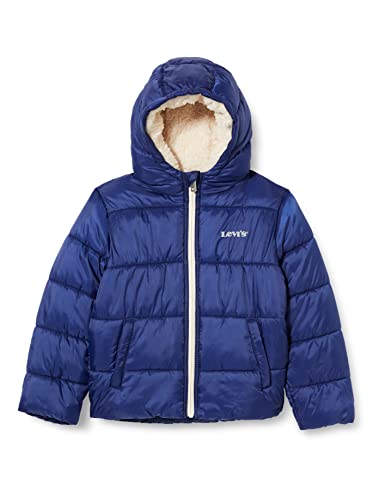 Levi's Kids Dziewczęca Lvg Solid Boxy Fit puchowa odzież wierzchnia, ciemnoniebieska, 2 lata