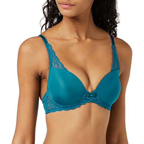Triumph Amourette Spotlight Whp X biustonosz biustonosz z fiszbinami Kobiety , Blue Coral , B