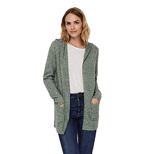 Vero Moda Vmdoffy Ls Open Hood Cardigan Ga Noos Kardigan Kobiety, Laurel Wreath, XL