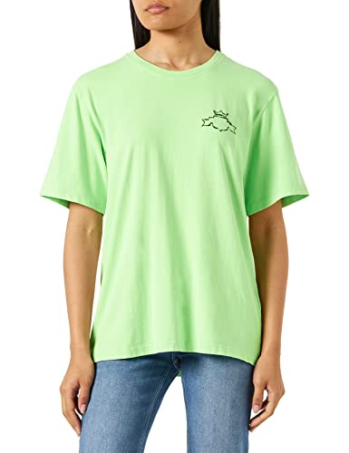 Replay Koszulka damska, 311 Green Fluo, S