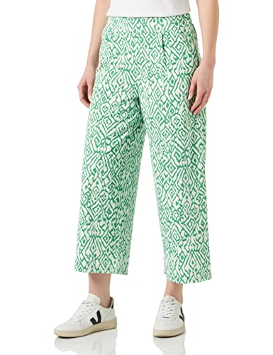 ICHI Damskie spodnie IHKATE PA15 rekreacyjne, 201904/Greenbriar Ikat Print, L, 201904/Greenbriar Ikat Print, L