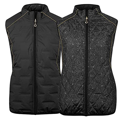 Island GREEN Damska kamizelka pikowana dwustronna damska Island Green