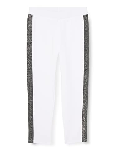 United Colors of Benetton legginsy dziewczęce, biały 101, 134 cm
