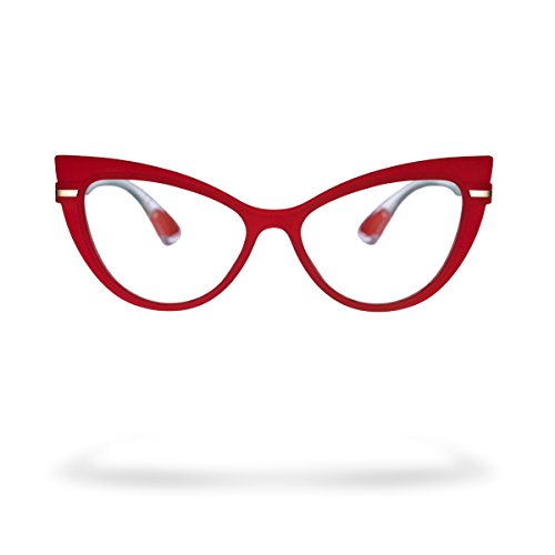 AirDP Style Francy okulary przeciwsłoneczne, C4 Soft Touch Crystal Red, M