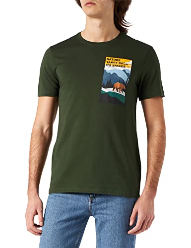 United Colors of Benetton sweter męski, Verde 22 m, XXL