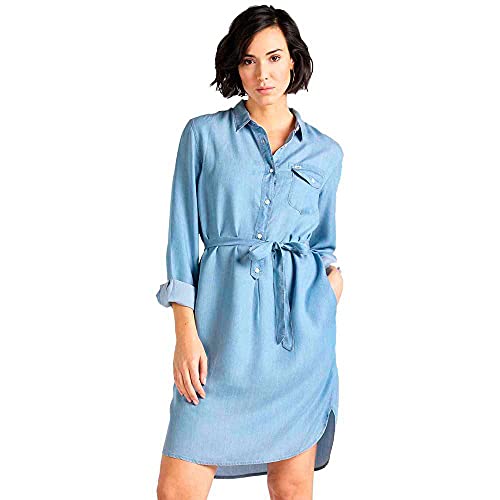 Lee Damska sukienka Essential Dress, niebieski (Summer Blue Nj), L