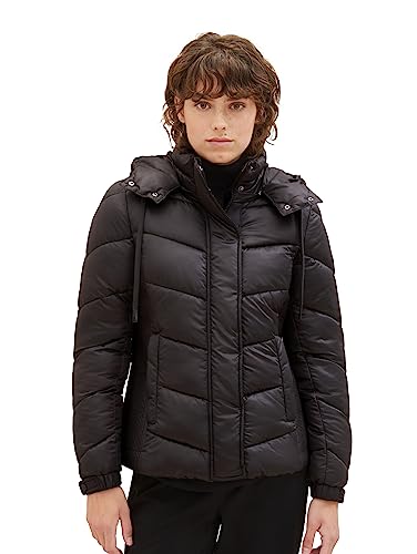 TOM TAILOR Kurtka damska, 14482 – Deep Black, 3XL