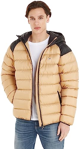 Tommy Jeans Męska kurtka puchowa TJM Clbk Light, Piasek płowy, L