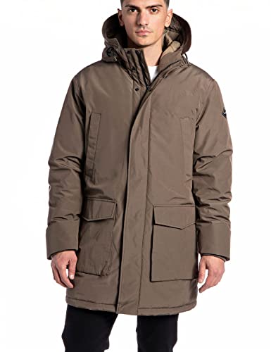 REPLAY Męska kurtka M8099C, 123 Light MUD, M, 123 Light Mud, M