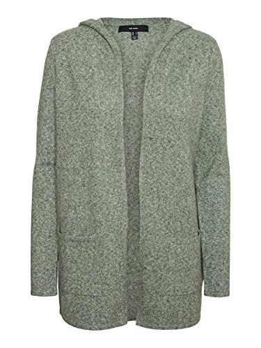 Vero Moda Vmdoffy Ls Open Hood Cardigan Ga Noos Kardigan Kobiety, Laurel Wreath, XXL