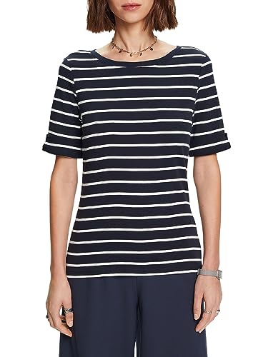 ESPRIT Collection Koszulka damska, 400/granatowy., XL