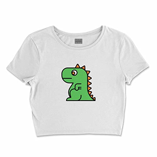 Bona Basics, Koszulka damska z nadrukiem cyfrowym,%100 bawełna, biała, casualowa, topy damskie, rozmiar: L, biały, L Krótki