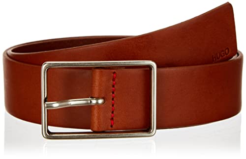 HUGO Pasek męski, Średni brąz 211., 105 cm