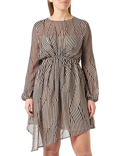 Sisley Damska sukienka 4W7XLV036, wielokolorowa, 63E, 38, Multicolor 63e, 38