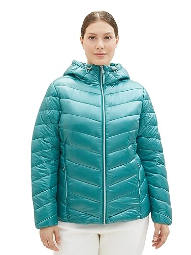 TOM TAILOR Damska kurtka Plussize, 21178 - Ever Green, 54