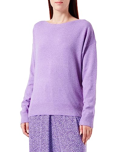 ICHI Damski sweter Ihalpa LS2, 183634/Chive Blossom, M, 183634/Chive Blossom, M