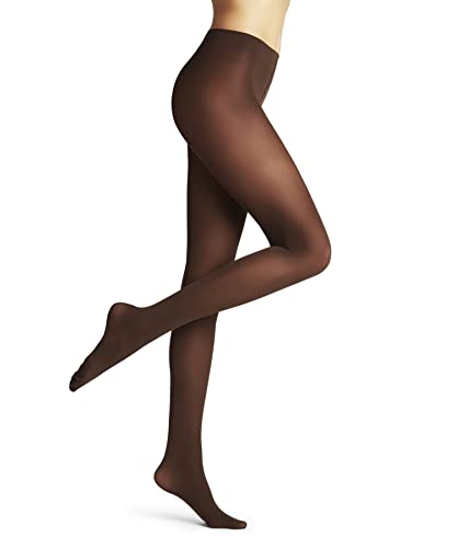 FALKE Rajstopy damskie, czyste matowe rajstopy 50 Denier, półprzezroczyste pończochy dla kobiet, czarne, niebieskie, więcej kolorów, 1 para, Brązowy (Brenda 5179), S
