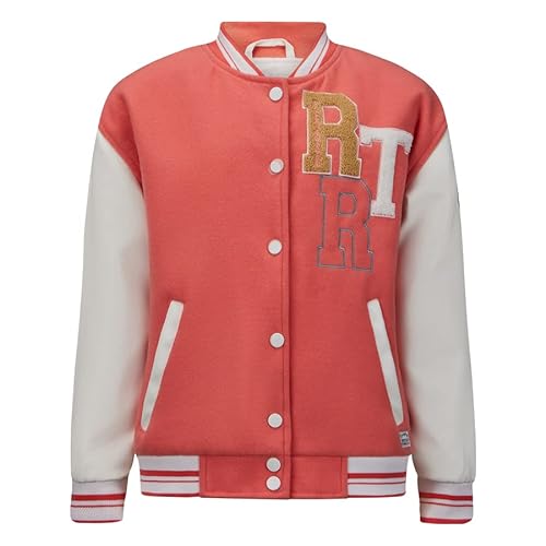 Retour Denim de Luxe Coco Varsity kurtka dziewczęca, koralowy, 15-16