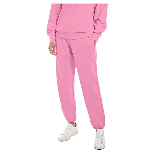 Replay Damskie spodnie na co dzień, 307 Candy Pink, S