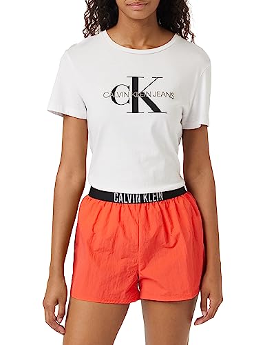 Calvin Klein Krótkie spodnie damskie, Bright Vermillion, XS