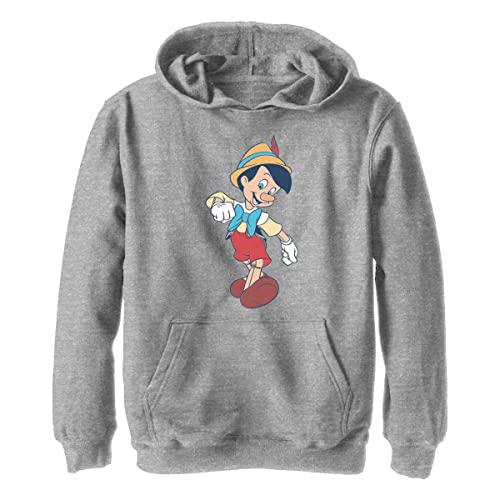Disney Chłopięca bluza z kapturem Pinokio Vintage, Sportowa wrzosowa, S