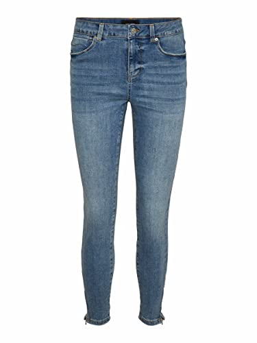 VERO MODA dżinsy damskie, jasnoniebieski (light blue denim), S